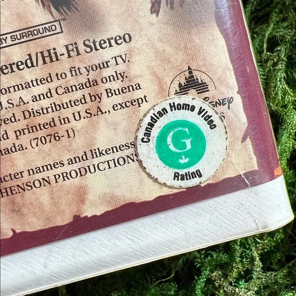 VINTAGE VHS movie MUPPET Treasure Island 90’s Jim Henson & Disney Pictures 📼 - Picture 5 of 17